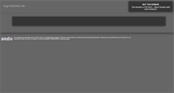 Desktop Screenshot of ing-michels.de