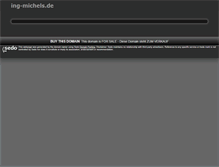 Tablet Screenshot of ing-michels.de